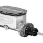 Wilwood Compact Tandem Master Cylinder - 1.12in Bore - w/Pushrod (Ball Burnished)