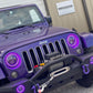 Oracle 7in High Powered LED Headlights - Black Bezel - ColorSHIFT - BC1