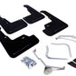 Rally Armor 15-21 Subaru WRX/STI (Sedan ONLY) Black UR Mud Flap w/ Grey Logo
