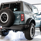 AWE Tuning 2021+ Ford Bronco 0FG Dual Rear Exit Exhaust w/Chrome Silver Tips & Bash Guard