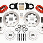 Wilwood Forged Dynalite Front Kit 12.19in Red 1970-1973 Mustang Disc & Drum Spindle