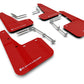 Rally Armor 20-22 Toyota GR Yaris Hatchback Red Mud Flap w/ White Logo