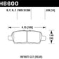 Hawk Infiniti G35 Sport/G37 / 08-10 Nissan Rogue / 07-09 Sentra SE-R / 10 Sentra SE-R M/T Performanc