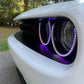 Oracle 15-21 Dodge Challenger Dynamic Surface Mount Headlight Halo Kit - ColorSHIFT - Dynamic