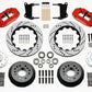 Wilwood Narrow Superlite 6R Front Hub Kit 14.00in Drill Red 67-69 Camaro 64-72 Nova Chevelle