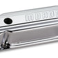 Moroso Pontiac 301-455 Valve Cover - w/Baffles - Stamped Steel Chrome Plated - Pair