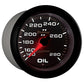 AutoMeter Gauge Oil Temp 2-5/8in. 140-280 Deg. F Mechanical Phantom II