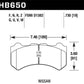 Hawk 09-11 Nissan GT-R DTC-60 Motorsports Front Brake Pads