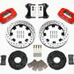 Wilwood Dynapro Radial Front Kit 12.19in Drilled Red 95-99 Mitsubishi Eclipse (*Line Kit Needed*)