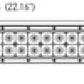 Hella Value Fit Sport 22in - 120W LED Light Bar - Dual Row Combo Beam