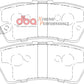 DBA 04-12 Nissan Pathfinder 4.0L XP Performance Rear Brake Pads