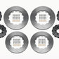 Wilwood Rotor Kit Front/Rear-Drilled 2005-2013 Aston Martin