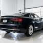 AWE Tuning Audi B9 A5 Track Edition Exhaust Dual Outlet - Chrome Silver Tips (Includes DP)