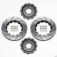 Wilwood Hat/Rotor Kit Front Drilled 06-Up Corvette C6-Z06 (2pc Hat/Rtr)
