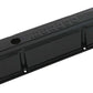 Moroso Chevrolet Small Block Valve Cover - Black Powder Coat - Single