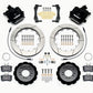 Wilwood Combination Parking Brake Rear Kit 12.88in 2013-Up Ford Focus ST w/ Lines