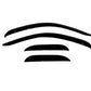 AVS 22-23 Toyota Tundra Outside Mount Window Deflectors 4pc - Smoke