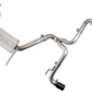 AWE Tuning Mk6 GTI Performance Catback - Diamond Black Round Tips