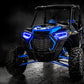 Oracle 14-21 Polaris RZR 900/1000 Turbo Dynamic RGB+A Seq Turn Signal Headlight Halo Kit- ColorSHIFT