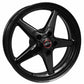 Race Star 92 Drag Star Bracket Racer 18x5 5x115BC 2.00BS Gloss Black Wheel
