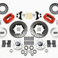 Wilwood Forged Dynalite Front Kit 11.00in Drill-Red 49-54 Chevy / 53-62 Corvette