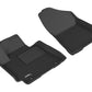 3D MAXpider 2016-2018 Hyundai Tucson Kagu 1st Row Floormat - Black