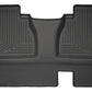 Husky Liners 14-15 Toyota Tundra Double Cab Pickup Weatherbeater Black 2nd Seat Floor Liners