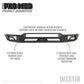 Westin 15-19 Chevrolet Silverado 2500/3500 Pro-Mod Front Bumper - Textured Black