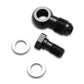Vibrant -4AN Male Banjo Fitting 12mm x 1.25 Metric Aluminum + 2 Washers