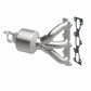 MagnaFlow Uni Catalytic Con DF 05-09 Hyundai Tucson  2.7 L P/S Manifold /05-07 Kia Truck