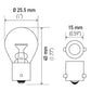 Hella Bulb 1156 12V 27W BA15s S8