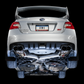 AWE Tuning Subaru STI VA / WRX GV / STI GV Sedan Touring Edition Exhaust - Chrome Silver Tip (102mm)