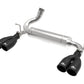 aFe Rebel Series 2.5in 409 SS Axle-Back Exhaust System Black 07-18 Jeep Wrangler (JK) V6-3.6L/3.8L