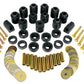 Prothane 87-96 Jeep YJ 1in Lift Body Mount Kit - Black