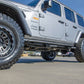N-Fab RKR Step System 2019 Jeep Wrangler JT 4 Door Truck Full Length - Tex. Black - 1.75in