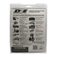 DEI Pipe Shield 4in w x 8in - w/Stainless Steel Clamps - Titanium