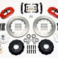 Wilwood Narrow Superlite 6R Front Hub Kit 14.00in Red 70-78 Camaro