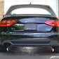 AWE Tuning Audi B8 A4 Touring Edition Exhaust - Single Side Diamond Black Tips