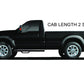 N-Fab Nerf Step 02-08 Dodge Ram 1500/2500/3500 Regular Cab - Tex. Black - Cab Length - 3in
