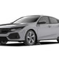 Rally Armor 17-21 Honda Civic Sport & Touring (Hatch) Black UR Mud Flap w/ Dark Grey Logo