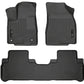 Husky Liners 14 Toyota Highlander Weatherbeater Black Front & 2nd Seat Floor Liners