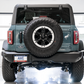 AWE Tuning 2021+ Ford Bronco 0FG Single Rear Exit Exhaust w/Diamond Black Tip & Bash Guard