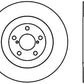 StopTech 02-10 Subaru WRX Slotted & Drilled Left Front Rotor (exc. STi)