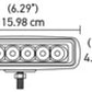Hella Value Fit Mini 6in LED Light Bar - Spot