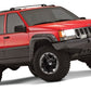 Bushwacker 93-98 Jeep Grand Cherokee Cutout Style Flares 4pc - Black