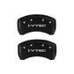 MGP 4 Caliper Covers Engraved Front & Rear i-Vtec Red finish silver ch
