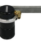 Moroso 13-18 Ford Focus ST Air/Oil Separator Catch Can - Small Body - Billet Aluminum - Black Finish
