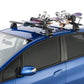 Rhino-Rack Universal Ski/Snowboard Carrier - Fits 3 Pairs of Skis or 2 Snowboards - Black