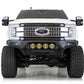 Addictive Desert Designs 17-20 Ford Super Duty Bomber Front Bumper w/ Mounts For 4 Rigid 360 6in