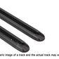 Rhino-Rack RTV Tracks w/Hardware & End Caps - 74.0in - Pair